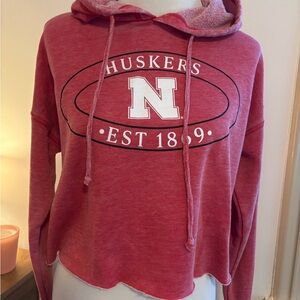 Husker Women's Hoodie in Red